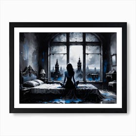 Gothic Nightmare Art Print