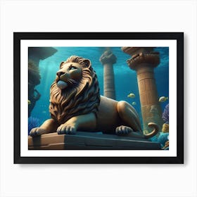 Underwater world Art Print
