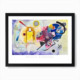 Wassily Kandinsky Abstrat Cubism Art Painting Poster Art Print