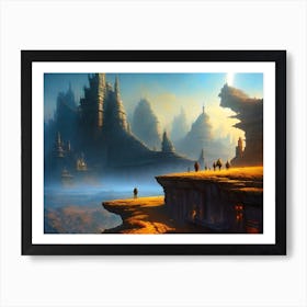 Fantasy City Art Print