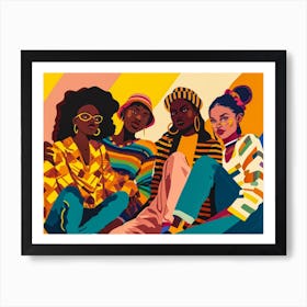 Women Of Color 9 Art Print