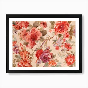 Flower Brunches Art Print