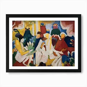 Wassily Kandinsky Dance Of The People Art Print