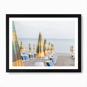 Beach Umbrellas Art Print