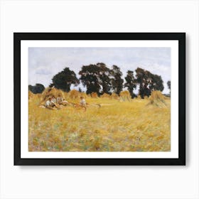 Reapers Resting In A Wheat Field (1885), John Singer Sargent Art Print