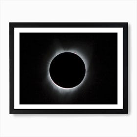 Total Solar Eclipse, Nasa Art Print