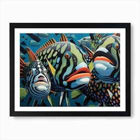 Fishes 12 Art Print