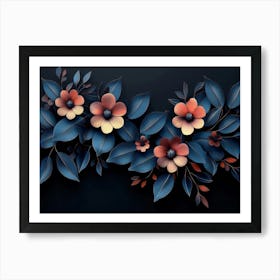 Floral Arrangement Art Print