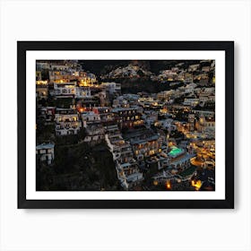 Positano, Amalfi Coast, Italy Art Print