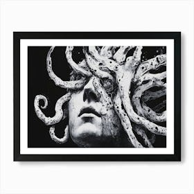 Octopus Head 2 Art Print