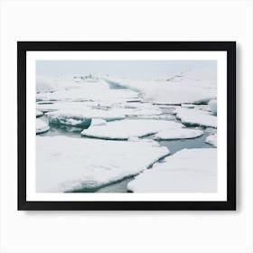 Jokulsarlon Icebergs Art Print