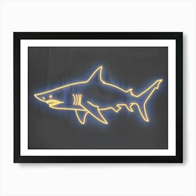 Neon Pelagic Thresher 3 Art Print