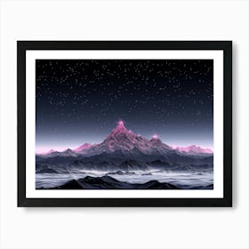 Mountain Landscape Art Print