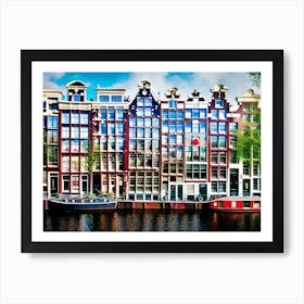 Amsterdam Canals 5 Art Print