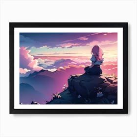 Mountainous Art Print