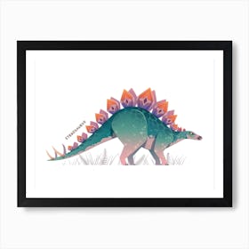 Stegosaurus Dinosaur Art Print