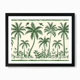 Palm Trees 12 Art Print