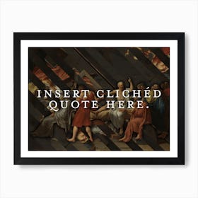 The Death Of Socrates by Jacques-Louis David Refashioned Art Print