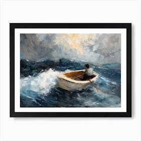 Contemporary Artwork Inspired By Winslow Homer 4 Art Print