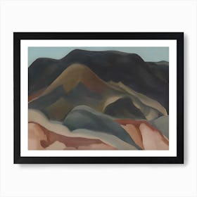 Georgia O'Keeffe - Another Place Near Abiquiu ,1930 Art Print