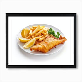 Fish And Chips 22 Art Print