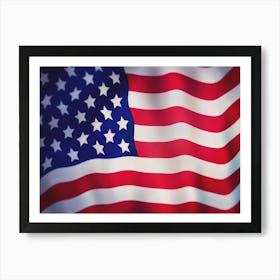 American Flag Art Print