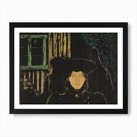 Moonlight, Edvard Munch Art Print