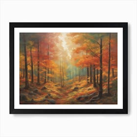Autumn Forest 3 Art Print