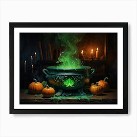 Witches Cauldron Art Print