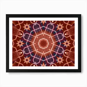 Ethnic Pattern 3 Art Print