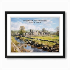 Grassington North Yorkshire 4 Art Print