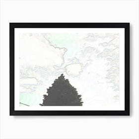 Lonely Tree Art Print