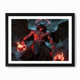 Demon 8 Art Print