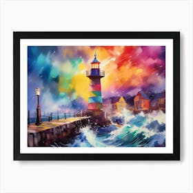 Lighthouse Art Print