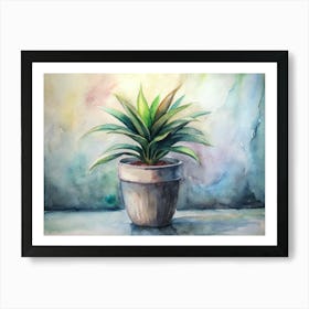 Potted Plant 7 Art Print