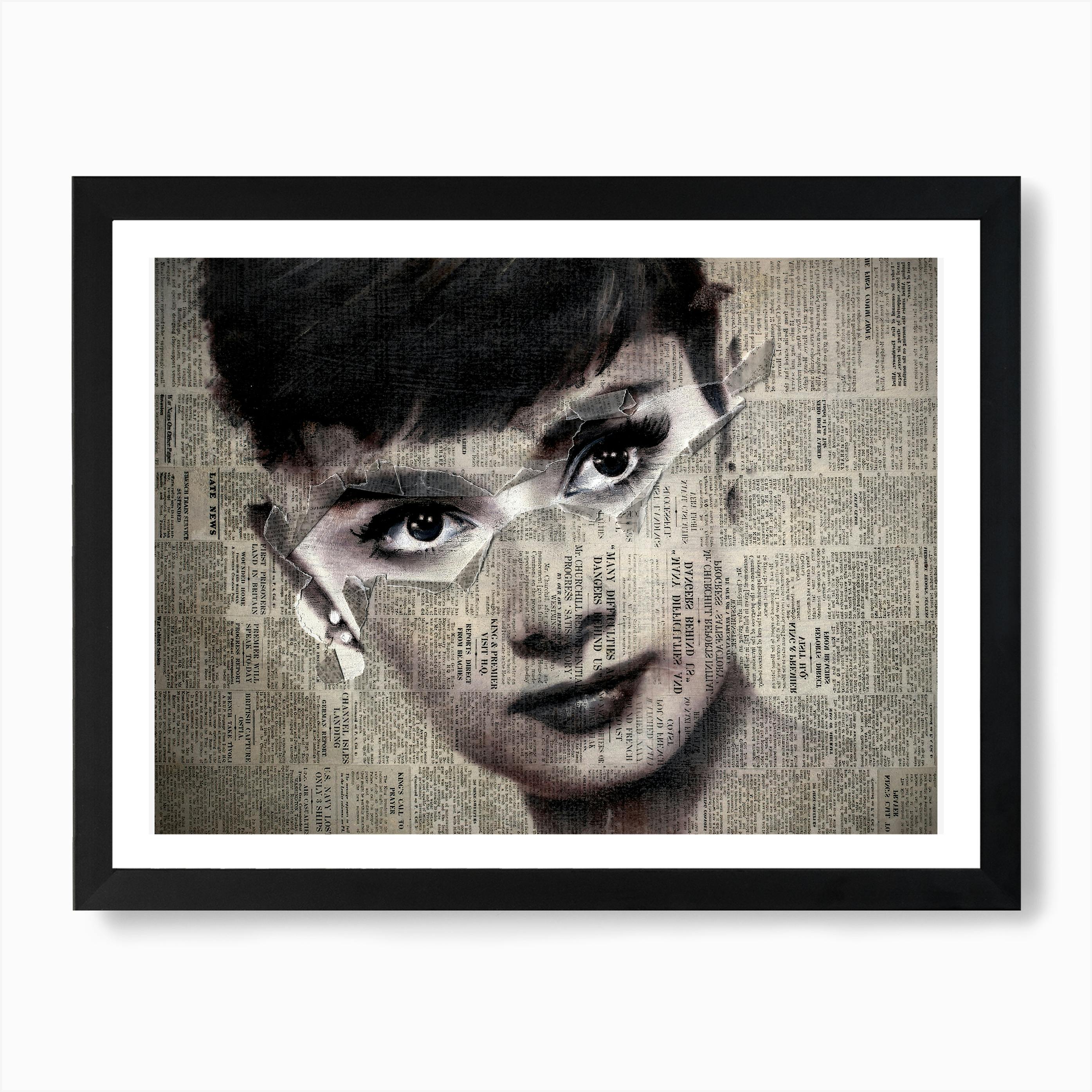 AUDREY HEPBURN CANVAS PICTURE PRINT WALL ART HOME DECOR FREE FAST DELIVERY