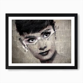 Audrey Hepburn Art Print