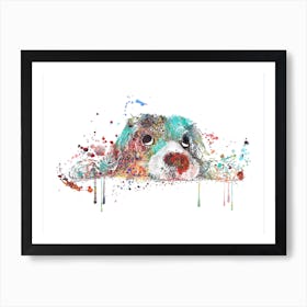 Cocker Spaniel Watercolor Art Print