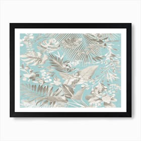 Tropical Foliage 14 Art Print