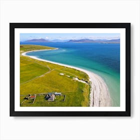 East Beach, Outer Hebrides, Scotland Art Print