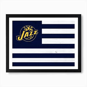 Utah Jazz 3 Art Print