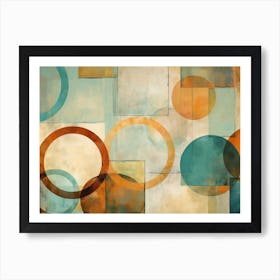 Cropped Cicelevb 01405 Various Colors Of Circles In Abstract Abstract A B842f1b3 090f 456a 81c4 4adb67210160 D Art Print