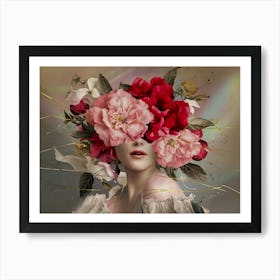 Flower Head Art Print