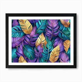 Tropical Leaves 22 Art Print