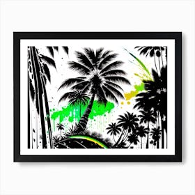 Palm Trees 4 Art Print