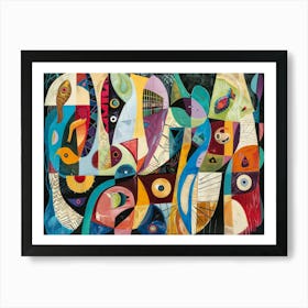 Abstract Painting 996 Art Print