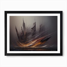 Ships Art Print