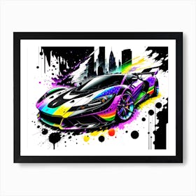 Mclaren 720s Art Print