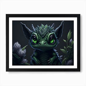 Dragon Baby 2 Art Print