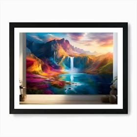 Leonardo Diffusion Xl Immerse Yourself In Natures Aweinspiring 0 (1) Art Print